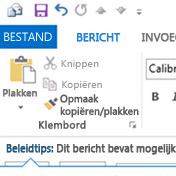 Exchange webapplicatie
